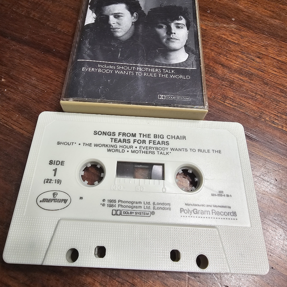 Tears for Fears Cassette Tape - Picture 3 of 3